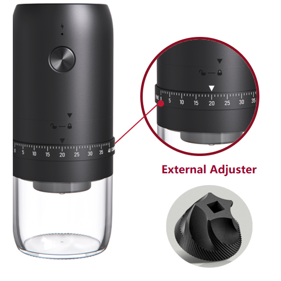 Portable coffee grinder